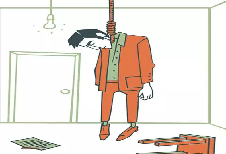 வேலை கிடைக்காத விரக்தியில் வாலிபர் தற்கொலை வேலை கிடைக்காத விரக்தியில் வாலிபர் தற்கொலை