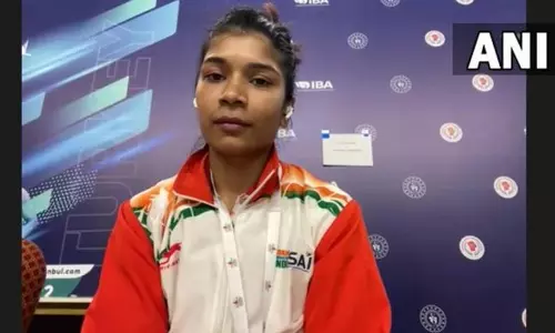 கடினமான நேரங்களில் உறுதுணையாக இருந்த பெற்றோர் - தங்கம் வென்ற தங்க மங்கை நிகாத் ஜரீன் பேட்டி கடினமான நேரங்களில் உறுதுணையாக இருந்த பெற்றோர் - தங்கம் வென்ற தங்க மங்கை நிகாத் ஜரீன் பேட்டி