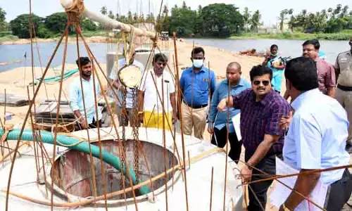 காவிரி கூட்டு குடிநீர் திட்ட பணிகளை விரைந்து முடிக்க கலெக்டர் உத்தரவு காவிரி கூட்டு குடிநீர் திட்ட பணிகளை விரைந்து முடிக்க கலெக்டர் உத்தரவு