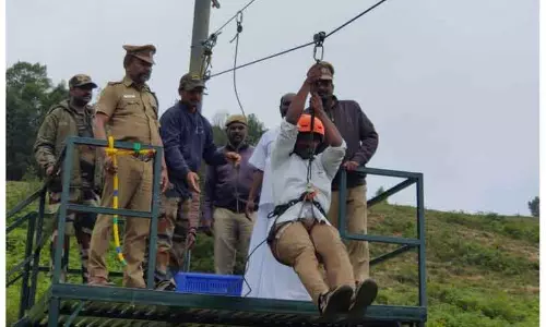 கொடைக்கானல் எழும்பள்ளம் ஏரியில் ஜிப்லைன் சாகசம் அறிமுகம்