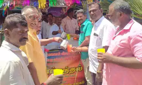 நீர் மோர் பந்தல் திறப்பு நீர் மோர் பந்தல் திறப்பு