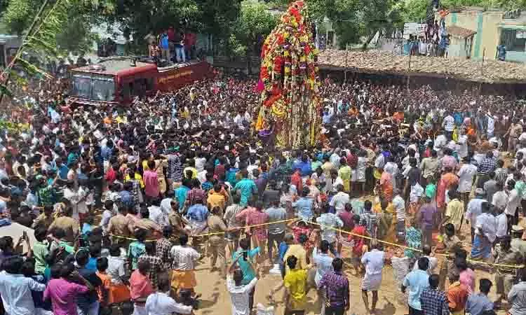 கீழசிந்தலவாடி மகா மாரியம்மன் கோவில் வைகாசி தேரோட்டம் கீழசிந்தலவாடி மகா மாரியம்மன் கோவில் வைகாசி தேரோட்டம்