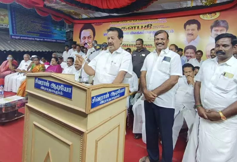 அரசின் ஓராண்டு சாதனை விளக்க பொதுக்கூட்டம் அரசின் ஓராண்டு சாதனை விளக்க பொதுக்கூட்டம்