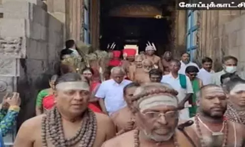 வாழ்வாதாரத்திற்கு அச்சுறுத்தல்.. சிதம்பரம் பொது தீட்சிதர்கள் ஜனாதிபதிக்கு கடிதம் வாழ்வாதாரத்திற்கு அச்சுறுத்தல்.. சிதம்பரம் பொது தீட்சிதர்கள் ஜனாதிபதிக்கு கடிதம்