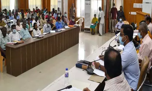 தூத்துக்குடி மாவட்டத்தில் 12,855 டன் நெல் கொள்முதல்: கலெக்டர் செந்தில்ராஜ் தூத்துக்குடி மாவட்டத்தில் 12,855 டன் நெல் கொள்முதல்: கலெக்டர் செந்தில்ராஜ்