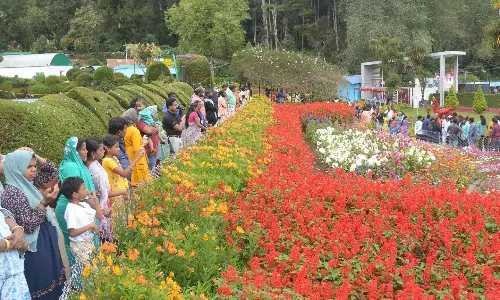 கொடைக்கானலில் மலைகளின் இளவரசிக்கு மகுடம் சூட்டிய மலர் கண்காட்சி