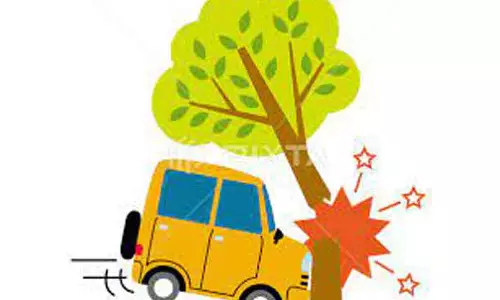 மரத்தின் மீது ஆட்டோ மோதி 4 பேர் காயம்