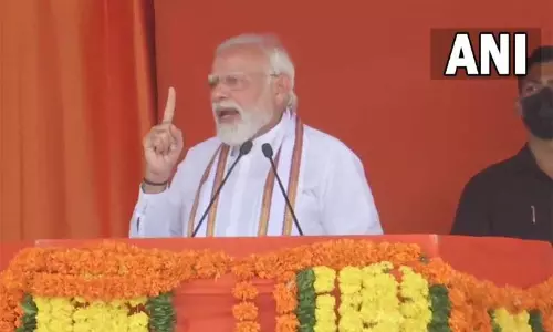 குடும்ப அரசியல் காரணமாக இளைஞர்களுக்கு அரசியலில் நுழைய வாய்ப்பு கிடைப்பதில்லை  - பிரதமர் மோடி பேச்சு