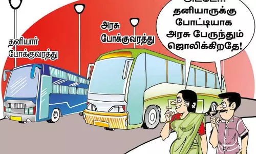 போக்குவரத்து கழகங்களில் தனியார் பங்களிப்பு