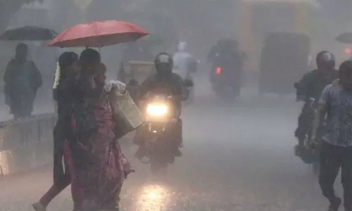 தமிழகத்தில் 16 மாவட்டங்களில் இன்று கனமழைக்கு வாய்ப்பு - சென்னை வானிலை ஆய்வு மையம் தமிழகத்தில் 16 மாவட்டங்களில் இன்று கனமழைக்கு வாய்ப்பு - சென்னை வானிலை ஆய்வு மையம்