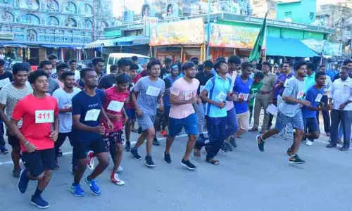 விருதுநகரில் மினி மாரத்தான்