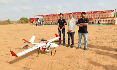 ட்ரோன்கள் மூலம் பார்சல் டெலிவரி - இந்திய அஞ்சல் துறை புதிய முயற்சி ட்ரோன்கள் மூலம் பார்சல் டெலிவரி - இந்திய அஞ்சல் துறை புதிய முயற்சி