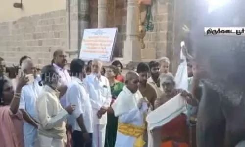 திருக்கடையூர் கோவிலில் இளையராஜாவுக்கு இன்று சதாபிஷேகம் திருக்கடையூர் கோவிலில் இளையராஜாவுக்கு இன்று சதாபிஷேகம்