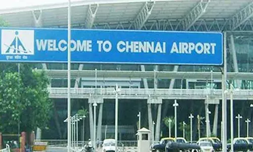 சென்னை விமான நிலைய வளாகத்தில் தொழிலாளி மர்மசாவு