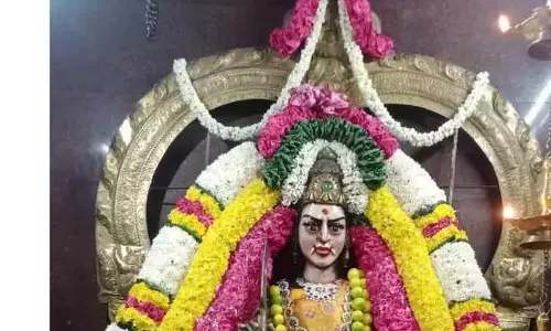 வரகூர் பிடாரி காளியம்மன் கோவிலில்  சிறப்பு மிளகாய் யாகம்