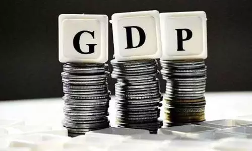 கடந்த நிதிஆண்டின் 4-வது காலாண்டில் மொத்த உள்நாட்டு உற்பத்தி 4.1 சதவீதமாக குறைந்தது