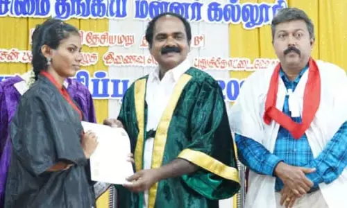 மன்னர் கல்லூரியில் பட்டமளிப்பு விழா