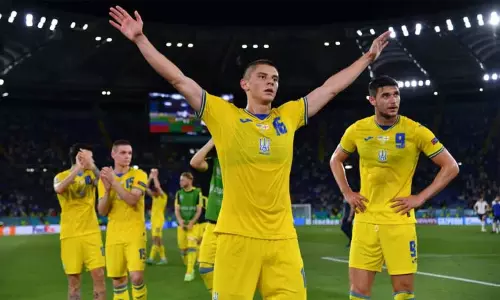 உலக கோப்பை கால்பந்து: தகுதி சுற்றில் உக்ரைன் அணி அபார வெற்றி உலக கோப்பை கால்பந்து: தகுதி சுற்றில் உக்ரைன் அணி அபார வெற்றி