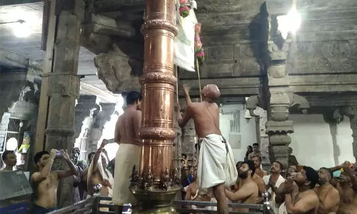 குமரி: வேளிமலை முருகன் கோவிலில் வைகாசி விஷாக திருவிழா கொடியேற்ற...!