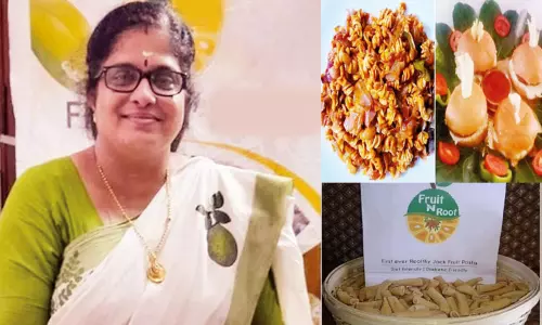 பலாப்பழத்தில் 400 உணவுப்பொருட்கள் தயாரிக்கும் பெண்மணி