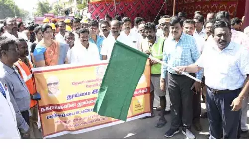 தேனியில் நகரங்களின் தூய்மைக்கான மக்கள் இயக்கம் தேனியில் நகரங்களின் தூய்மைக்கான மக்கள் இயக்கம்