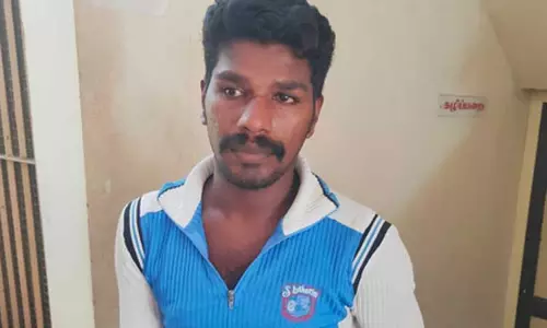 தலைமறைவாக இருந்த வாலிபர் கைது