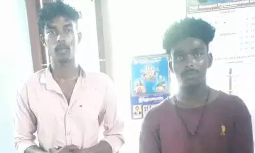 கஞ்சா விற்ற 2 வாலிபர்கள் கைது