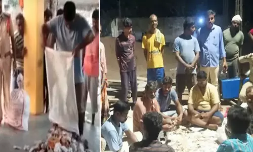 ஆந்திரா: இறந்துபோன பிச்சைக்காரர் வீட்டில் இருந்து ரூ 3.49 லட்சம் மீட்பு..! ஆந்திரா: இறந்துபோன பிச்சைக்காரர் வீட்டில் இருந்து ரூ 3.49 லட்சம் மீட்பு..!