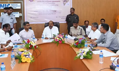 விழா முன்னேற்பாடு பணிகள் குறித்த ஆய்வுக்கூட்டம் விழா முன்னேற்பாடு பணிகள் குறித்த ஆய்வுக்கூட்டம்