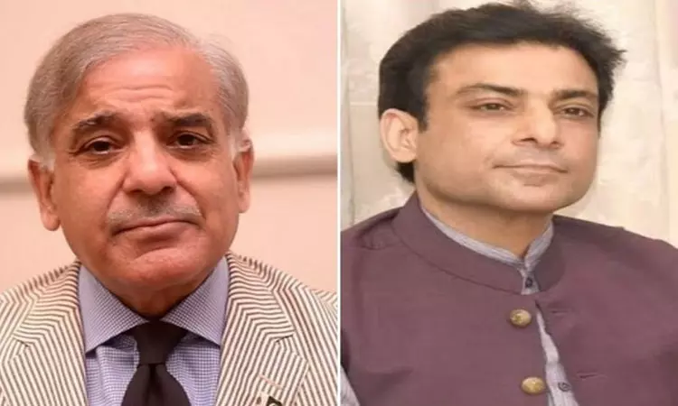 பாகிஸ்தான் பிரதமர் ஷபாஸ் ஷெரீப்புக்கு சிக்கல்; பணமோசடி வழக்கில் கைது செய்ய புலனாய்வு அமைப்பு கோர்ட்டில் முறையீடு! பாகிஸ்தான் பிரதமர் ஷபாஸ் ஷெரீப்புக்கு சிக்கல்; பணமோசடி வழக்கில் கைது செய்ய புலனாய்வு அமைப்பு கோர்ட்டில் முறையீடு!