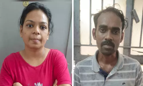 முன்னாள் காதலனுடன் பழகியதாக பெண்ணின் முகத்தில் ஆசிட் வீச்சு - 2 பேர் கைது