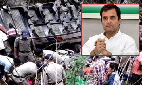 உத்தரகாண்ட் பேருந்து விபத்து - ராகுல் காந்தி இரங்கல் உத்தரகாண்ட் பேருந்து விபத்து - ராகுல் காந்தி இரங்கல்