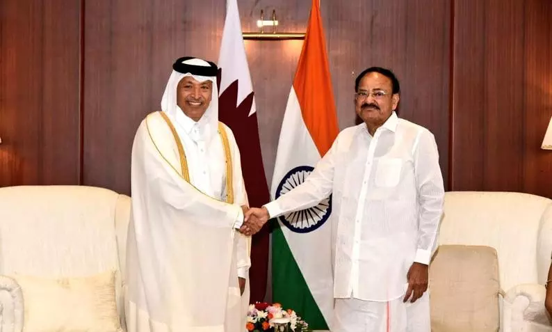 கத்தாா் தேசிய அருங்காசியத்தை பாா்வையிட்ட வெங்கையா நாயுடு...! கத்தாா் தேசிய அருங்காசியத்தை பாா்வையிட்ட வெங்கையா நாயுடு...!