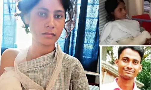 மனைவி அரசு வேலையில் சேருவதை தடுக்க கையை வெட்டி ஒளித்து வைத்த கணவன்