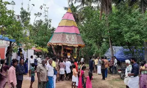 சர்வசக்தி மாரியம்மன் கோவில் தேரோட்டம்