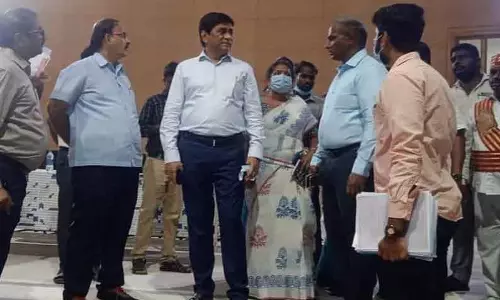 புதிய கலெக்டர் அலுவலகத்தை கூடுதல் தலைமைச் செயலாளர் ஆய்வு