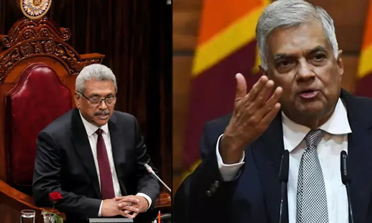 இலங்கை அதிபரின் அதிகாரங்கள் பறிப்பு மசோதா - இருதுருவங்களாக பிரதமரும் அதிபரும்; ஒரு வாரத்திற்கு மசோதா ஒத்திவைப்பு! இலங்கை அதிபரின் அதிகாரங்கள் பறிப்பு மசோதா - இருதுருவங்களாக பிரதமரும் அதிபரும்; ஒரு வாரத்திற்கு மசோதா ஒத்திவைப்பு!