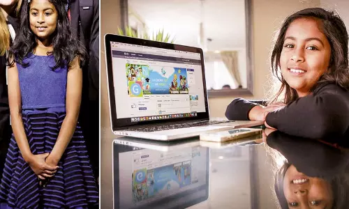 ஆப் வடிவமைப்பில் அசத்தும் சிறுமி அன்விதா விஜய்..! ஆப் வடிவமைப்பில் அசத்தும் சிறுமி அன்விதா விஜய்..!