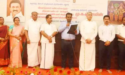 தீ விபத்தில் சேதமடைந்த வீரவசந்தராயர் மண்டபம் புனரமைக்கும் பணி