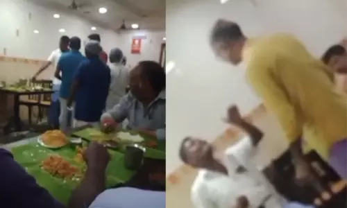 மீன் குழம்பில் மீன் இல்லை  - ஓட்டலில் கலாட்டா...!