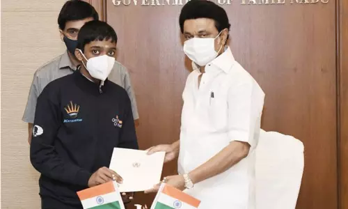 நார்வே செஸ் தொடரில் வென்ற  பிரக்ஞானந்தாவுக்கு, முதல்-அமைச்சர் மு.க.ஸ்டாலின் வாழ்த்து