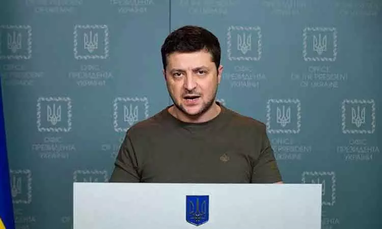 “ரஷியா மீது மேலும் பொருளாதார தடைகளை விதிக்க வேண்டும்” - ஜெலன்ஸ்கி “ரஷியா மீது மேலும் பொருளாதார தடைகளை விதிக்க வேண்டும்” - ஜெலன்ஸ்கி