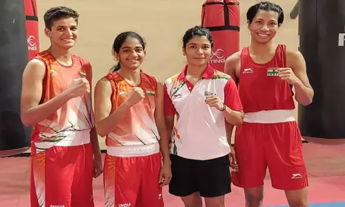 காமன்வெல்த் விளையாட்டு போட்டிக்கான இந்திய குத்துச்சண்டை அணிக்கு நிகாத், லவ்லினா தேர்வு..! காமன்வெல்த் விளையாட்டு போட்டிக்கான இந்திய குத்துச்சண்டை அணிக்கு நிகாத், லவ்லினா தேர்வு..!