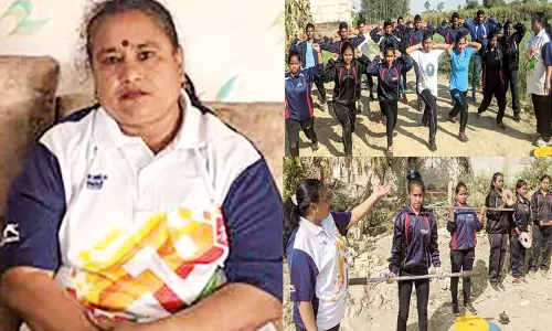 பளு தூக்கும் வீராங்கனையின் வாழ்க்கை பின்னணியும்.. சேவையும்..!