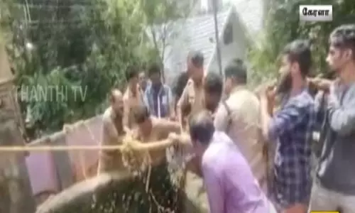 கிணற்றில் விழுந்த பூனைக்காக தன் உயிரை பணயம் வைத்த முதியவர்..! கேரளாவில் ஓர் நெகிழ்ச்சி சம்பவம்