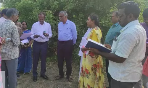 தரிசு நிலங்களை வேளாண்மை இயக்குனர் ஆய்வு