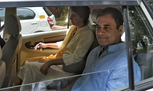 உணவு இடைவேளைக்கு பிறகு ராகுல்காந்தியிடம் அமலாக்கத்துறை அதிகாரிகள் மீண்டும் விசாரணை