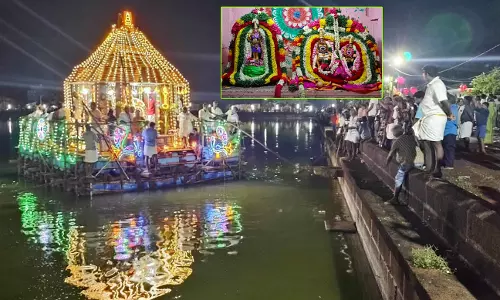 14 ஆண்டுகளுக்கு பிறகு தெப்ப உற்சவம்