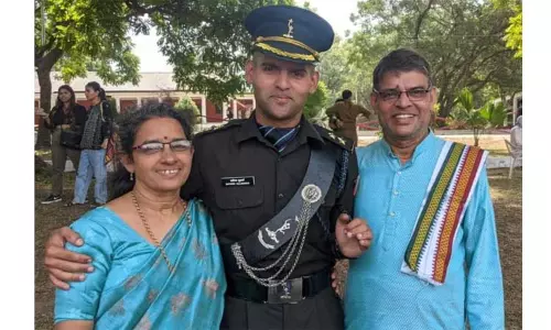 வெளிநாட்டு வேலையை உதறிவிட்டு ராணுவ அதிகாரியாகும் என்ஜினீயரிங் மாணவர் வெளிநாட்டு வேலையை உதறிவிட்டு ராணுவ அதிகாரியாகும் என்ஜினீயரிங் மாணவர்