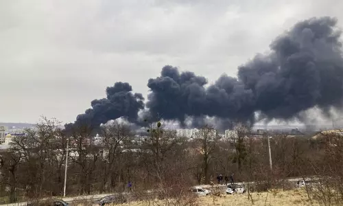 #லைவ் அப்டேட்ஸ்: மேற்கத்திய நாடுகளின் ஆயுதங்கள் இருந்த கிடங்கு அழிப்பு -ரஷியா தகவல்